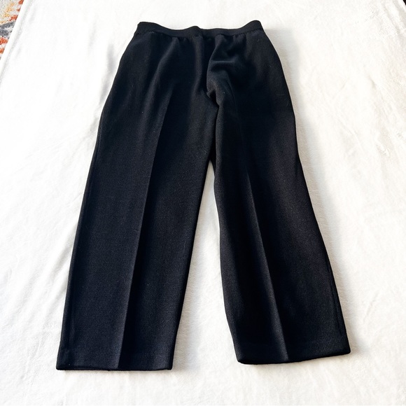 Vintage St. John Basic Santana Knit Crop Pants - Picture 3 of 9
